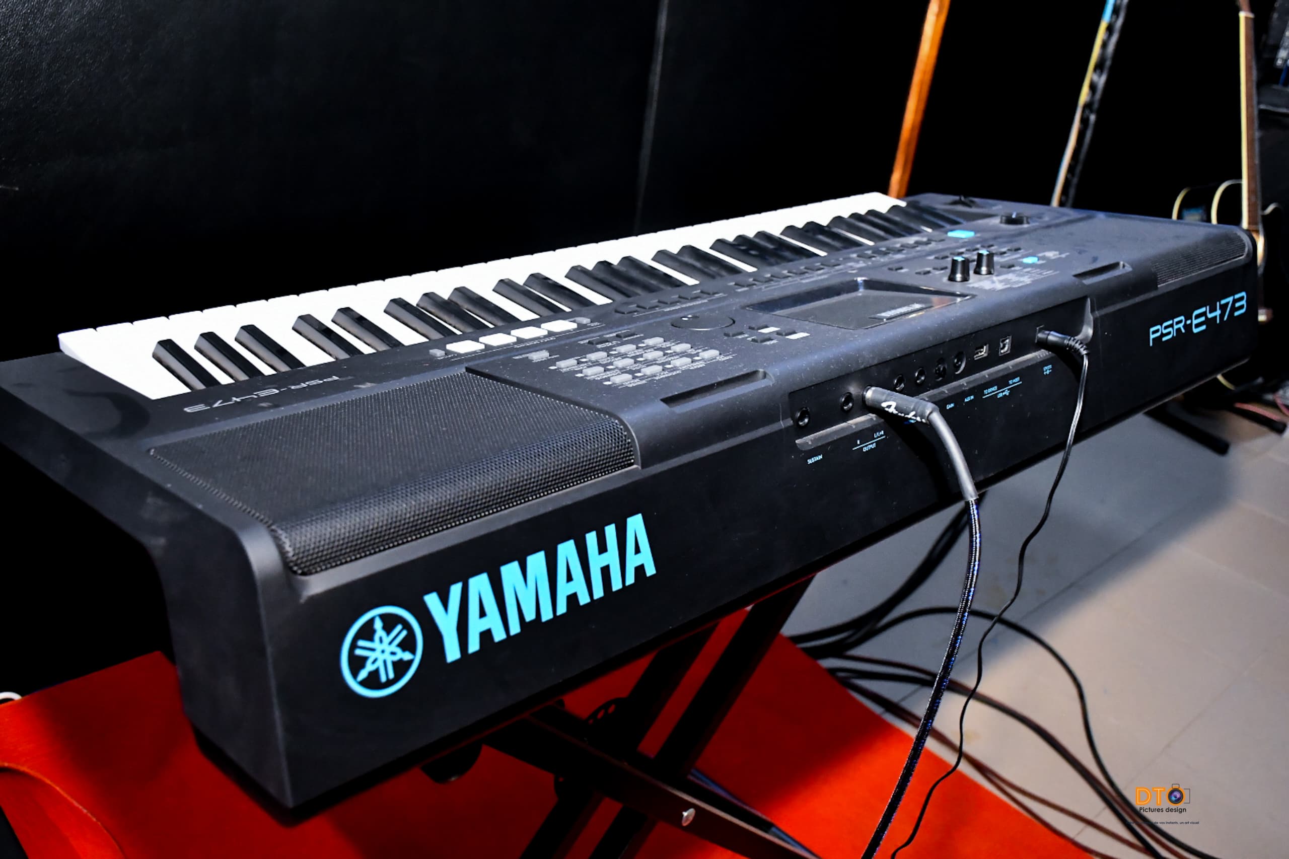 Clavier Yamaha, salle de répétition